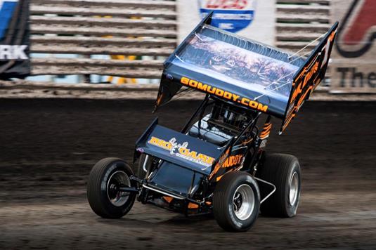Blaney Maneuvers from 23rd to Sixth at Port Royal to Earn World of Outlaws Hard Charger Award