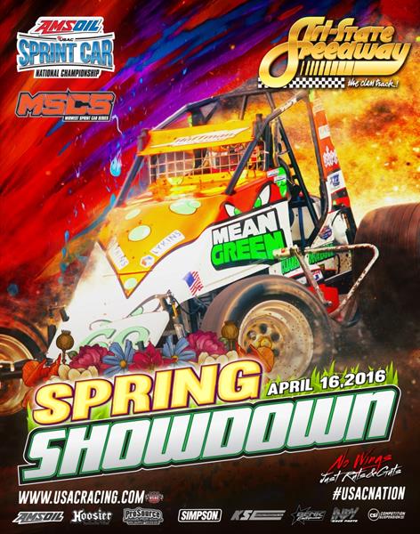 USAC Sprints Head for the Class Track in Haubstadt This Saturday