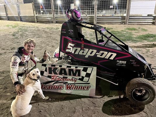 Linner, Semerad, Bearce, and Kalkwarf Land NOW600 Weekly Racing Victory at KAM Raceway!