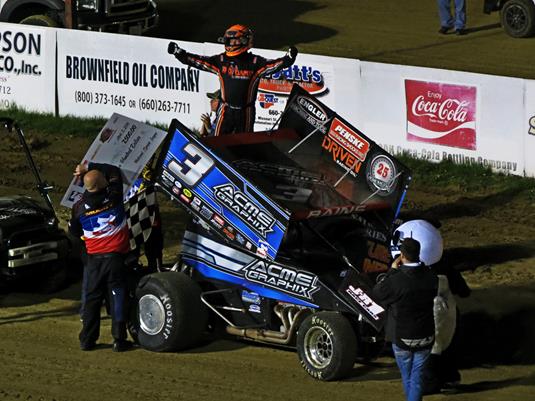 Swindell Drives into Victory Lane for 46th Straight Season with GoMuddy.com NSL 360 Sprints Triumph