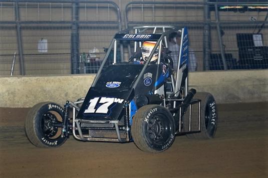 GOLOBIC FINDS PATIENCE AND AGGRESSION AS KEYS TO INDOOR SUCCESS AT SATURDAY'S "JUNIOR KNEPPER 55"