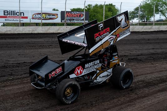 Henderson and Sandvig Score Another Top Five at Huset’s Speedway