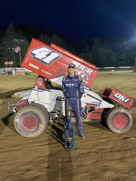 Corey Day Opens Up Speedweek Northwest 2021 With Victory At Coos Bay Speedway