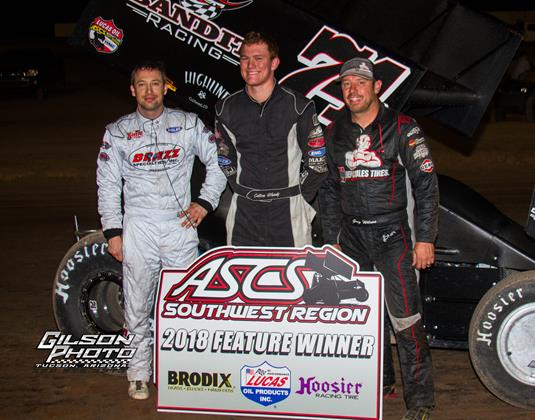 Colton Hardy Wins With ASCS Southwest At Central Arizona Speedway