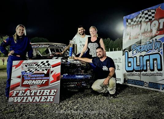 McKellups, Hafford, Malueg, and Strane Victorious at Wilmot Raceway on July 27th!!