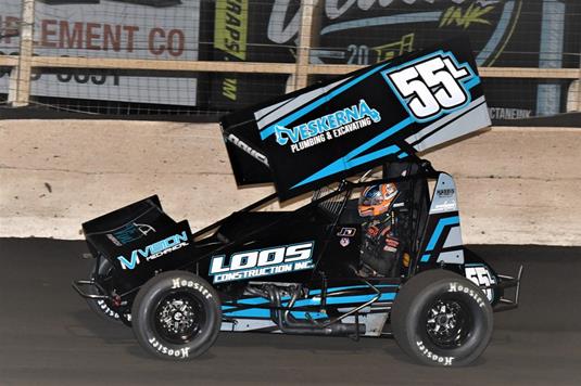 Dover Rallies for Top Five During 305 Sprint Car Nationals at Belleville High Banks