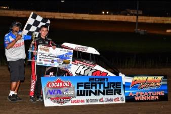 Miller, Rueschenberg and Sokol Start Sooner 600 Week With Lucas Oil NOW600 Series Wins at Caney Valley Speedway