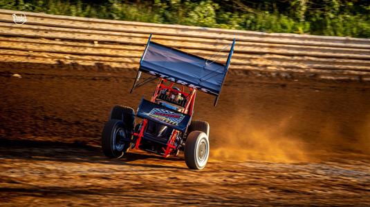 Starks Scores Career-Best 410 Finish at Knoxville Raceway