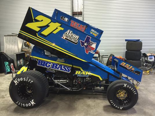 Kulhanek Leading New Team into World of Outlaws Doubleheader in Texas