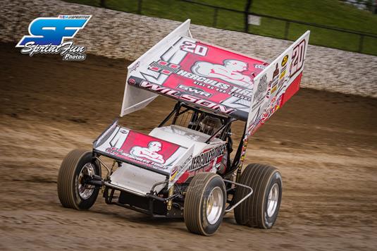 Wilson Working to Overcome Costly Crash Last Friday at Eldora Speedway