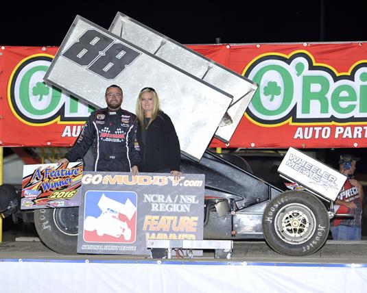 Bruce Jr. Records First Feature Victory of Season with GoMuddy.com NSL 360 NCRA/NSL Region