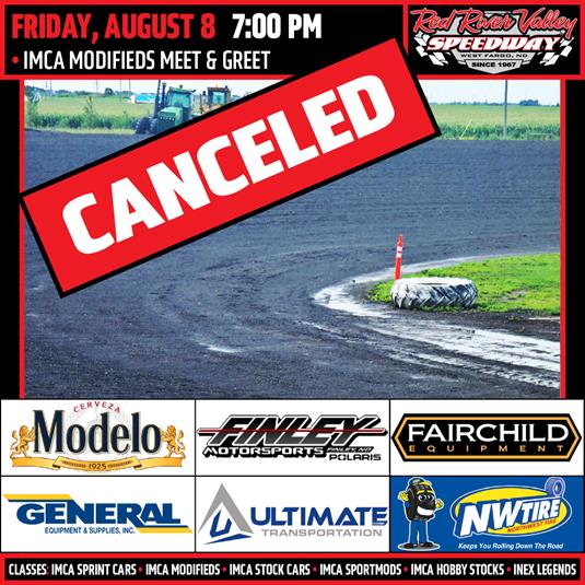 CANCELED - Friday, August 8