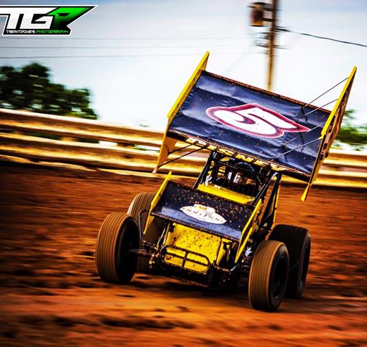 Cisney Charges From 14th to Third to Take Over Points Lead at Port Royal Speedway