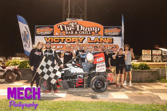 Parker Jones Sweeps His Way to a New Standard in Badger Midgets at Beaver Dam Raceway