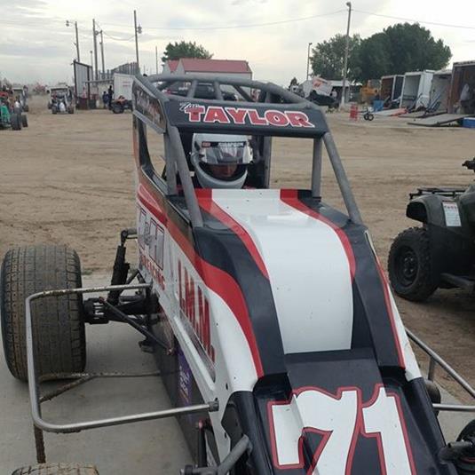 Taylor Turns to Backup Midget for Sixth-Place Finish Before Testing Asphalt Modified