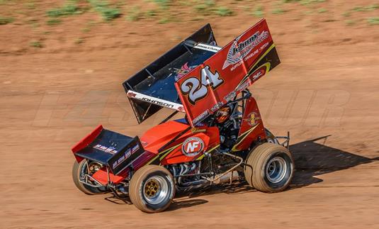 Johnson Charges from 15th to Sixth-Place Finish at Petaluma Speedway