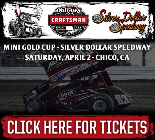 WoO Silver Dollar Speedway April 2 Tickets On Sale Now!