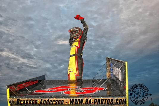 Dawson County Speedway , 106 mph  Barn Burner,Dover Doubles up