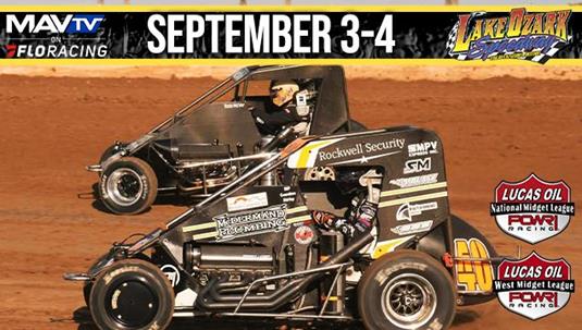 POWRi National and West Midgets Return to Lake Ozark Speedway for Labor Day Weekend