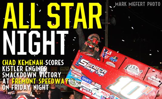 Kemenah Defeats Outlaws at Fremont Speedway