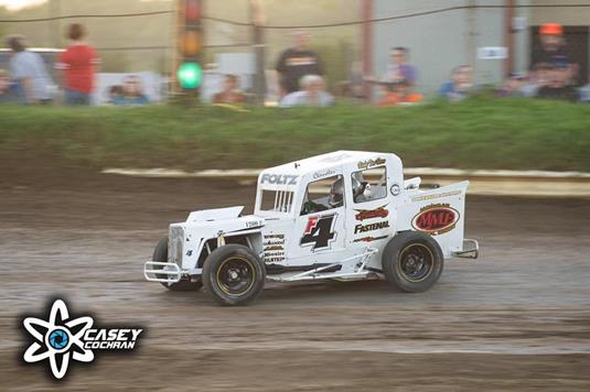 Chandler Foltz Wins with NOW600 Sooner State Dwarf Car Series at Creek County Speedway