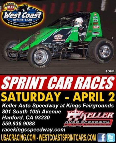 West Coast Sprints at Kings Saturday; Sussex Wings Canyon's Easter Eggstravaganza