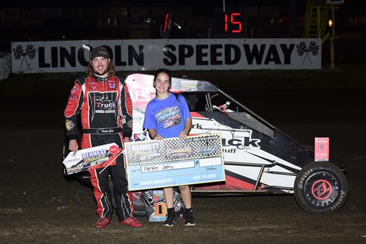 Jones Charges to Victory at Lincoln Speedway