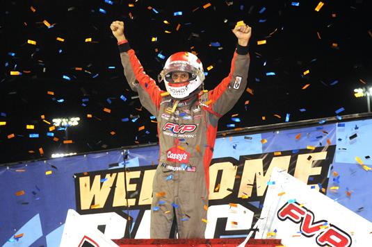 Brian Brown Wins Third Career Knoxville Nationals Preliminary Night