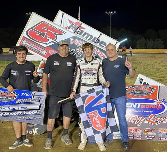 Timms wires Dog Hollow field, earns $3,000