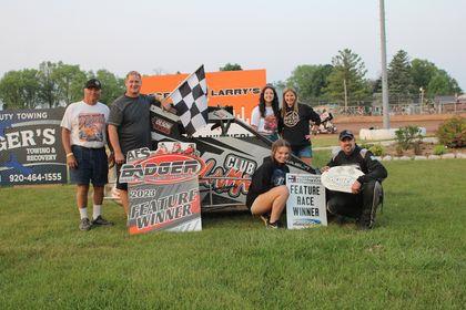 Waelti Earns Plymouth Dirt Track Win with Late Pass
