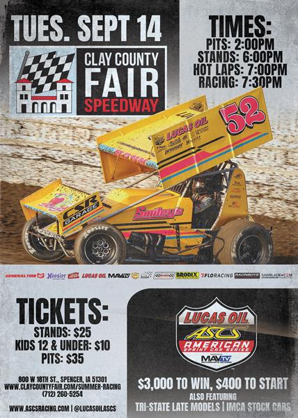 Tuesday Night At The Fair: Clay County Fair Speedway Is Next
