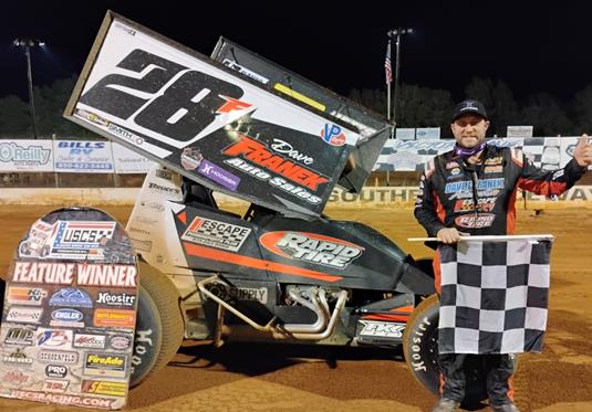 FRANEK DOESN’T PANIC FOR NIGHT 1 USCS BATTLE AT THE BEACH WIN AT SOUTHERN RACEWAY
