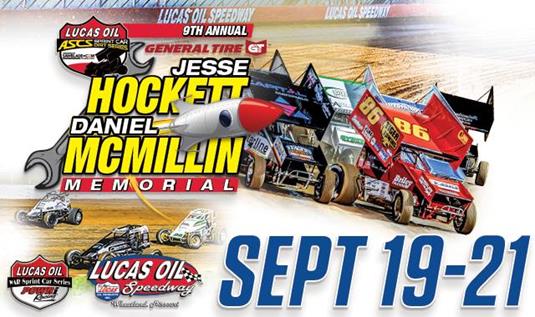 QUICK NOTES: Times, Prices, And ASCS Format At The Hockett/McMillin Memorial