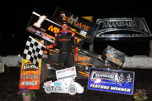 Blaney Uses Late Pass to Win at Canandaigua