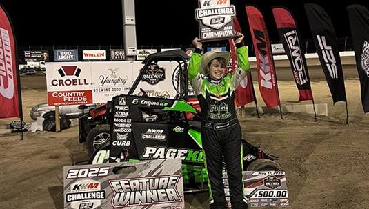 Paxton Belchik and Maverick Page Winners in KKM Challenge Championship Night