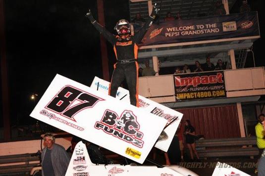 Aaron Reutzel is the High Roller at Missouri State Fair Speedway!