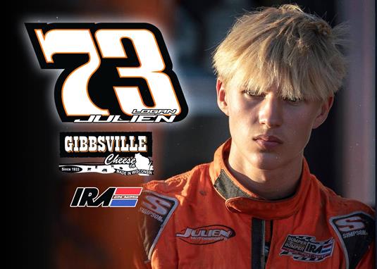 Julien to Pilot Gibbsville Cheese #73 in 2025 IRA Sprints Championship Chase