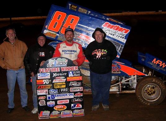Crawley collects in O'Reilly USCS Night of Thunder at Checkered Flag Speedway