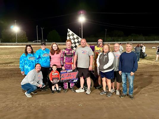 Lagroon Lands A Double and Kroening Captures First Win at Clay County Fairgrounds with NOW600 Jayhusker!