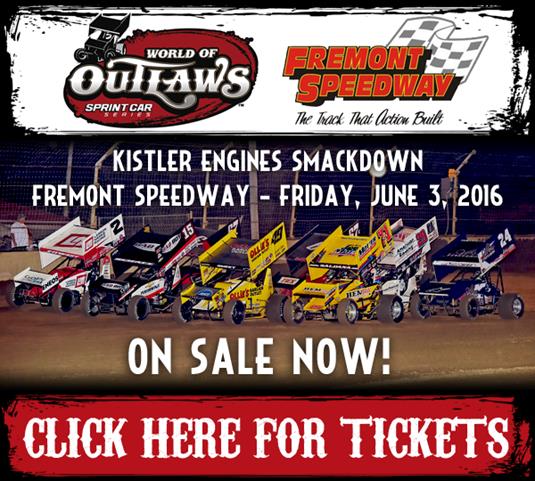 Kistler Engines Smackdown Friday June 3, 2016 ON SALE NOW!