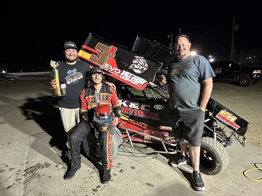 Hunter Rhoades Runs to Double Feature Wins with NOW600 Mile High at I-76!