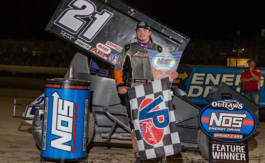 FIRST TIMER: Carson Short stands tall at Haubstadt for first win