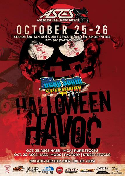 Halloween Havoc Creeping Up On ASCS Hurricane Area Super Sprints At Deep South Speedway