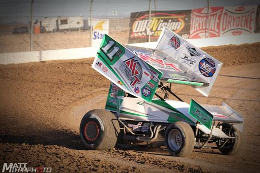 Kraig Kinser Rallies During World of Outlaws Finale in Las Vegas