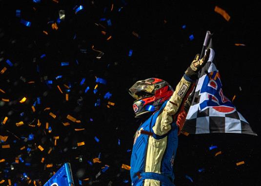 Danny Dietrich wins World of Outlaws debut at 3/8-mile Bridgeport Speedway