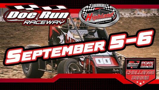 Border Battle of Missouri-Illinois Approaches for POWRi National & Xtreme Midgets