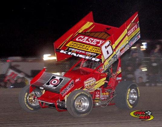 Three in a Row: Kraig Kinser Wraps up California Spring Break Tour with Trio of Races this Week