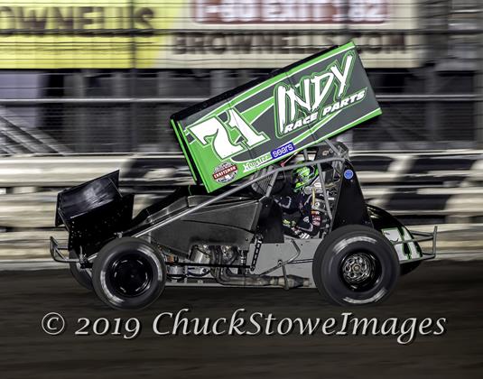 Giovanni Scelzi Captures Top 10 at Knoxville During Season Debut in Indy Race Parts No. 71