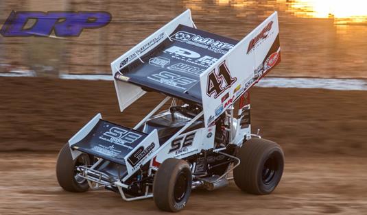 Giovanni Scelzi Solid During Sprint Car Challenge Tour Event at Placerville