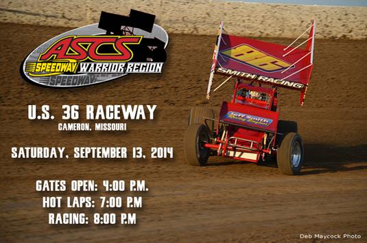 ASCS Warrior Region Returns to U.S. 36 Raceway